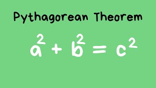 What is the Pythagorean Theorem [upl. by Crescint13]