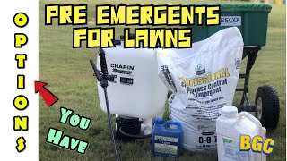 Pre Emergents for lawns how to apply Pre emergents [upl. by Leyes483]