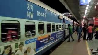 Bandra Express has arrived at Jaipur Station [upl. by Nosneh]