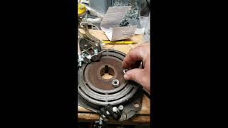 Misc Stuff John Deere 318 PTO clutch nut mystery HD 1080p [upl. by Karab]