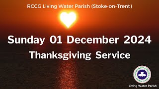 LWP Stoke Thanksgiving Family Service 3 December [upl. by Hachmin]