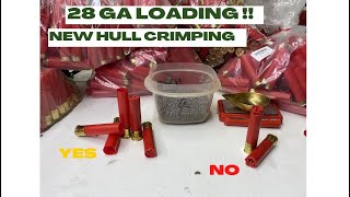 28 Gauge Loading New Hull Crimping Crimping Tips [upl. by Initirb]