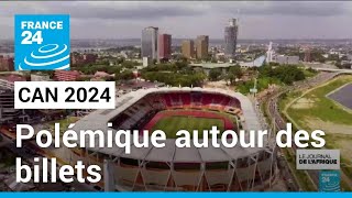 CAN 2024  une polémique autour des billets enfle en Côte dIvoire • FRANCE 24 [upl. by Kathie]