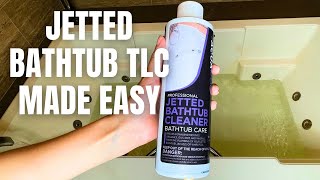 Jetted Bathtub Cleaner  Easy amp Effective Bathtub Jet Cleaning Guide  AquaDoc [upl. by Nivel]