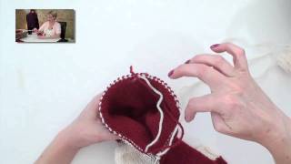 Learn to Knit a Christmas Stocking  Part 5 [upl. by Gnil]