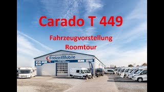 Carado T 449 Modell 2020  Fahrzeugvorstellung amp Roomtour [upl. by Gerdeen495]