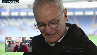 Exclusive Leicester City Manager Claudio Ranieri reacts to messages from fans [upl. by Davin]