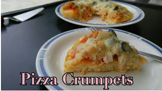 Crumpets recipe Pizza Crumpets  Nutella Crumpets  English Muffins [upl. by Acirne]