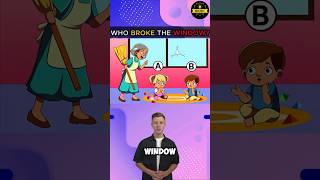 Who broke the windowquizriddles quiz quizzie quizquiz quiztime [upl. by Onilecram]