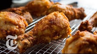 MakeAhead Buttermilk Fried Chicken  Melissa Clark Recipes  The New York Times [upl. by Yadahs]