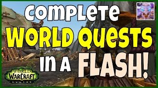 Best WoW Legion Addon to Complete World Quests FAST [upl. by Orelia]