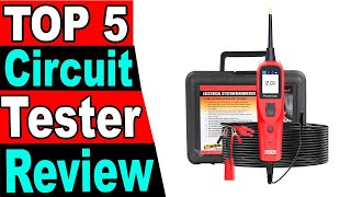 TOP 5 Best Circuit Tester Review 2025 [upl. by Ayadahs]