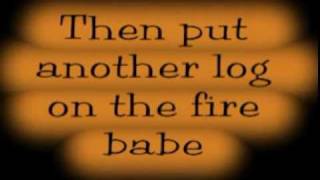 Tompall Glaser PUT ANOTHER LOG ON THE FIRE Lyrics and Song [upl. by Arette]