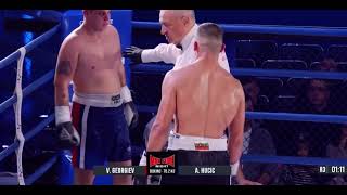 Vladimir Georgiev Levski vs Arnel Hucic Bosnia and Herzegovina boxing [upl. by Leann]