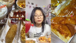 TỔNG HỢP VIDEO ĂN UỐNG CỦA suachuieating 🧋🌮 Ai mê chị này ăn giống tui không á 💗 [upl. by Freed]