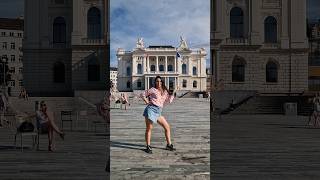 Bringing Barbara back to Zurich 👩‍🍳🍰🇨🇭funny dance public barbara switzerland trending viral [upl. by Janean]