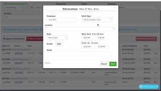 Howto videos Creating Timesheets in Zoho People [upl. by Frayda]