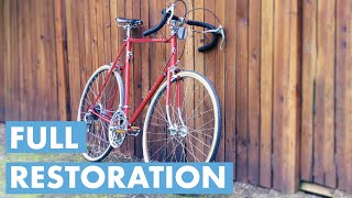 Vintage bike TRANSFORMED Full Schwinn Restoration [upl. by Casia586]