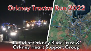 Orkney Tractor Run 2022 [upl. by Ahtaela]