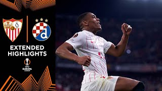 Sevilla vs Dinamo Zagreb Extended Highlights  UEL  Round of 16  Leg 1  CBS Sports Golazo [upl. by Marylin]