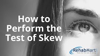 How to Perform the Test of Skew for Vertigo [upl. by Rodge714]