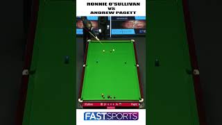 Spectacular Snooker Matchup Ronnie OSullivan vs Andrew Pagett  Fast Sports [upl. by Enahsed354]