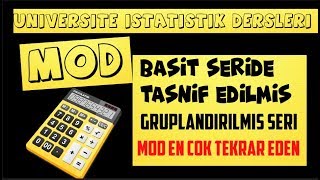 2MOD KONUSU ÜNİVERSİTE İSTATİSTİK VE OLASILIK DERSİ KONU ANLATIM VİDEOLARI [upl. by Annovaj]