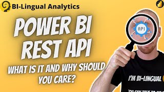 Power BI REST API  How To Get Started And What To Expect as a NonTechnical User [upl. by Linskey]