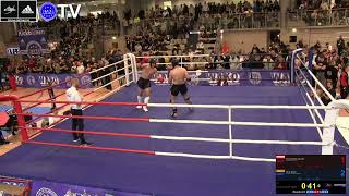 Bavarian Open 24  K1  OJ M 86kg BEG  Samuel Salzburger vs Imad Velic [upl. by Timms]