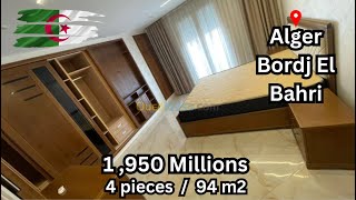 Ouedkniss  Alger Bordj El Bahri  1950 Millions  Appartement F4 Superficie 94 m2 4 pieces [upl. by Aihsi84]