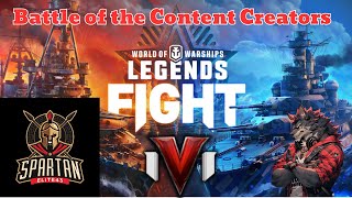 WOWS Legends SPARTAN ELITE 43 1V1 Vs TheHiveHound [upl. by Ahsaekal593]