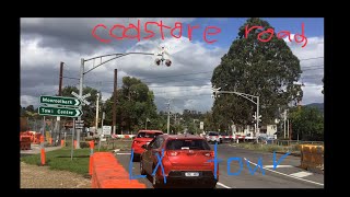 Coolstore Road level crossing￼ tour [upl. by Annaig]