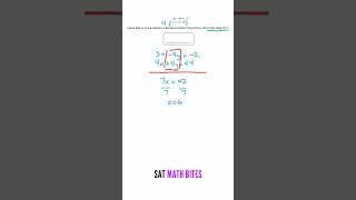 Using Elimination to Solve a System of Equations  SAT Math Practice [upl. by Perkoff]