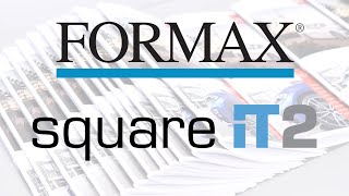 Formax Square iT2 Squareback Booklet Finisher [upl. by Kirat]