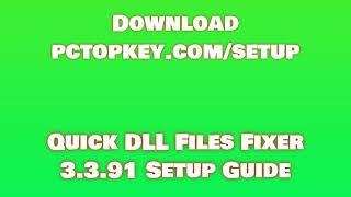 How To Download and Install DLL Files Fixer 3391 Manual [upl. by Notxam]