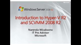 Tutorial SCVMM System Center Virtual Machine Manager 2008 R2 Step By Step Full  Thương [upl. by Assert]