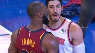 LeBron James ve Enes Kanter arasındaki sıcak anlar [upl. by Ruhnke]