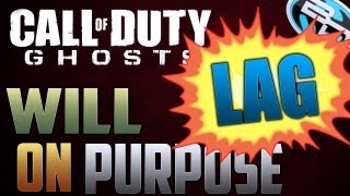 Why quotCALL OF DUTY GHOSTSquot LAGS ON PURPOSE  COD GHOSTS LAG COMPENSATION INFO [upl. by Aiepoissac291]