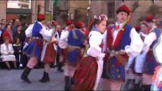 Polish traditional folk dance Krakowiak  national dance [upl. by Ahsinak]