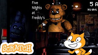 1 Cómo hacer un Five Nights At Freddy´s 1 usando SCRATCH  Menu principal [upl. by Bilak]