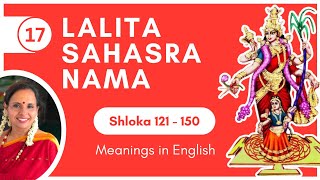 Shloka 121  150  Lalita sahasrnamam in English  Smita Venkatesh [upl. by Attolrac531]