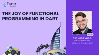 The joy of Functional Programming in Dart  Csongor Vogel [upl. by Aniehs92]