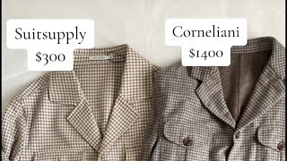 Suitsupply vs Corneliani review [upl. by Ericksen]