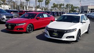 2018 Accord Sport 20T VS 15T battle of the sports [upl. by Marcin]