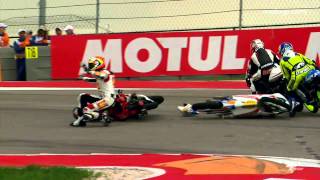 MotoGP™ Americas 2014  Biggest crashes [upl. by Lemrahc976]