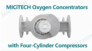 MICiTECH Oxygen Concentrators with FourCylinder Compressors [upl. by Nitneuq]