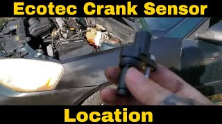 Ecotec Crankshaft Position Sensor Removal And Replacement [upl. by Aelc]