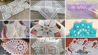 New And Alluring Crocheting Work Of Beautiful lace Ideas For table mats and runners [upl. by Yetty]