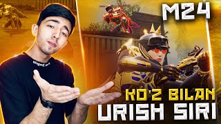 PUBG KO’Z BILAN URISHNI O’RGANAMIZ🔥 PUBG MOBILE [upl. by Ainig]