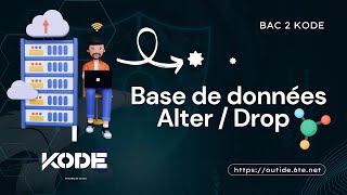 LDD 📚 Alter et Drop  Guide Rapide  STI BAC TN 🔥 [upl. by Snook]